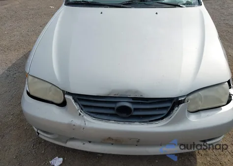 2001 Toyota Corolla Le from USA, damaged, VIN 2T1BR12E81C417614